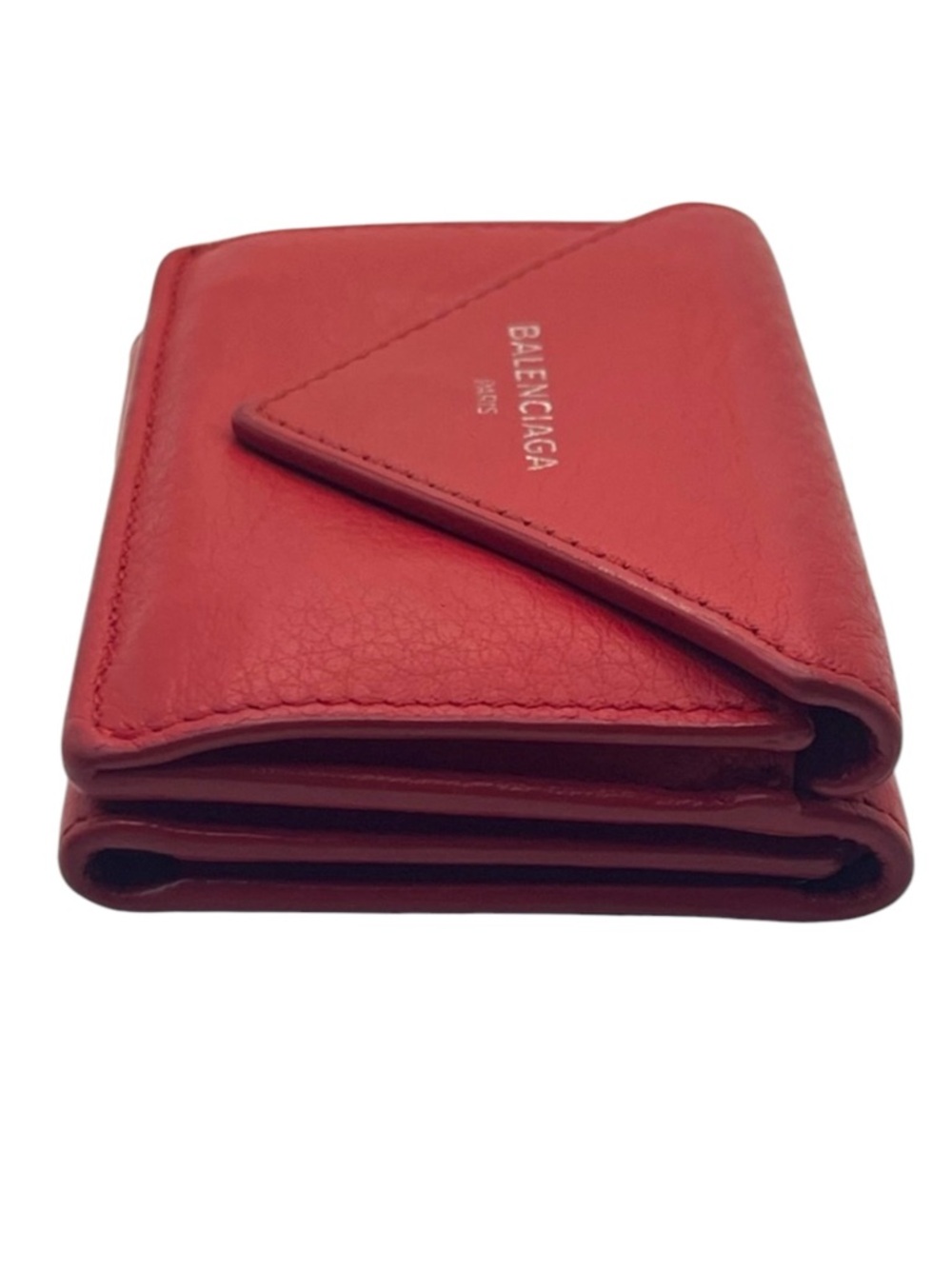 Balenciaga Papier Mini Wallet in Red - Picture 2 of 12